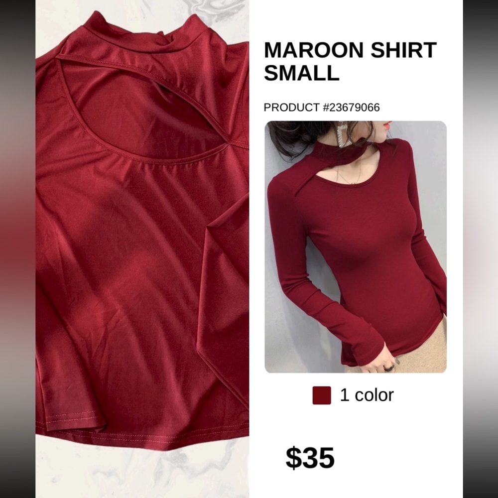 LONG SLEEVE TOP